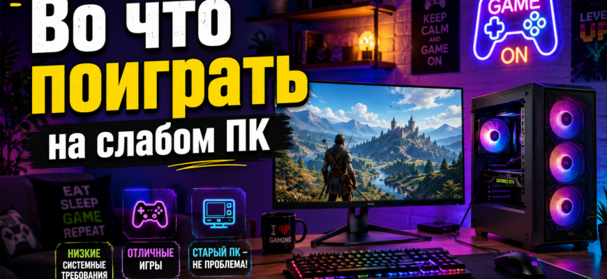 игры для слабых ПК