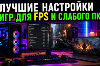 лучшие настройки игр для FPS и слабого ПК на игровом компьютере и ноутбуке