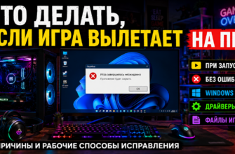что делать если игра вылетает на ПК при запуске, без ошибки или на Windows 11