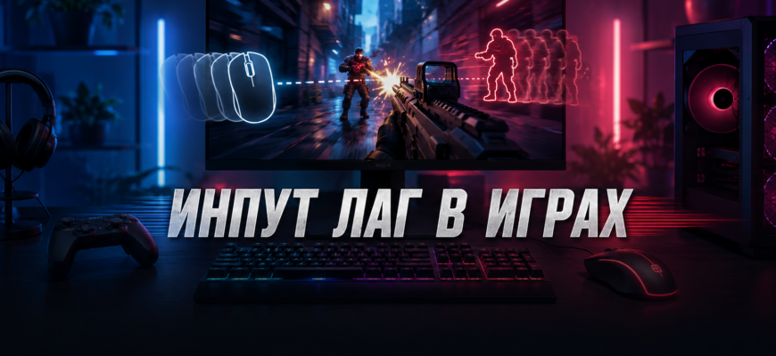 инпут лаг в играх и задержка ввода на ПК