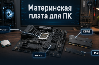материнская плата для ПК и выбор сокета чипсета и памяти