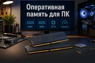 оперативная память для ПК и выбор DDR4 DDR5 объема и частоты