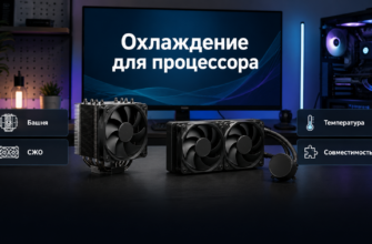 охлаждение для процессора в игровом и рабочем ПК