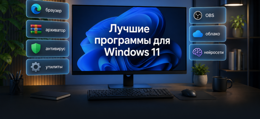 лучшие программы для Windows 11 в 2026 году что установить на новый ПК