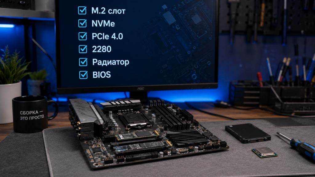 Проверка совместимости SSD M.2 NVMe с материнской платой ПК
