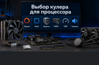 Кулер для процессора: какой выбрать для Ryzen, Intel, игр и тихой сборки
