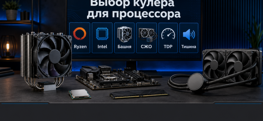 Кулер для процессора: какой выбрать для Ryzen, Intel, игр и тихой сборки