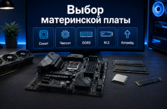 Какую материнскую плату выбрать для ПК под процессор, память и апгрейд